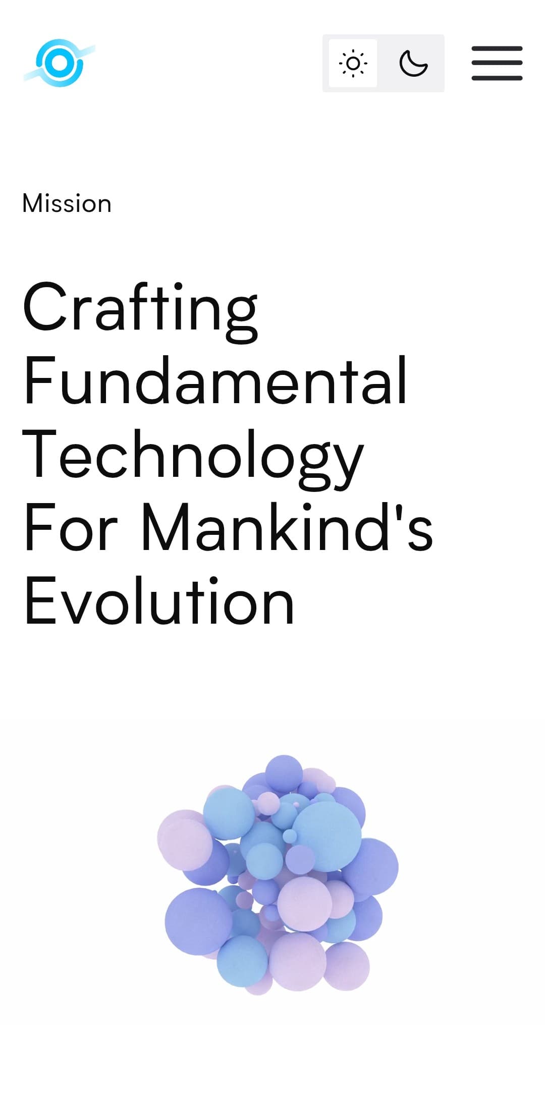 Mission page